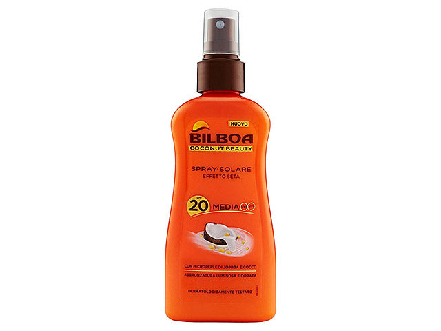 bilboa coconut beauty spray 200ml spf20