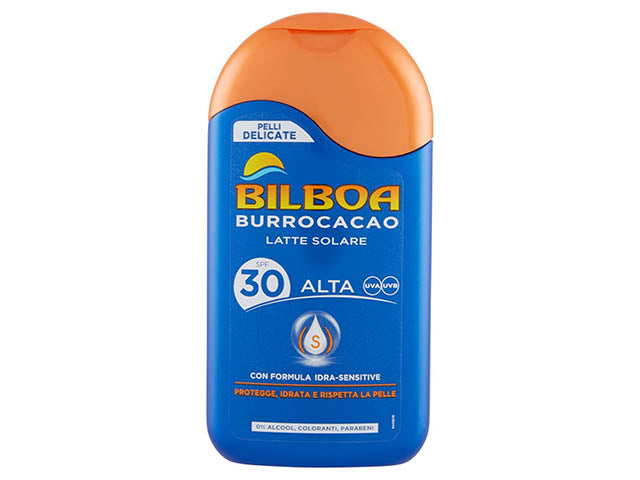 bilboa burrocacao latte 200ml spf30