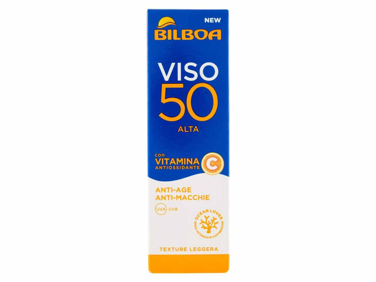 Bilboa viso crema astuccio spf 50