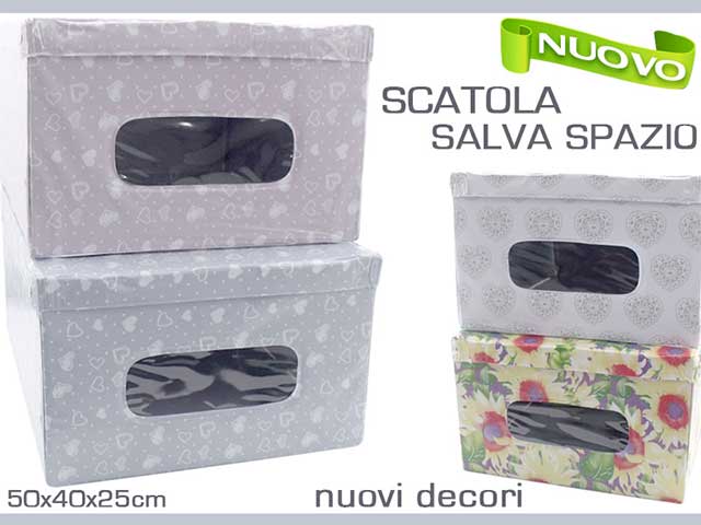 Scatola p/biancheria 50x40x25cm 047665