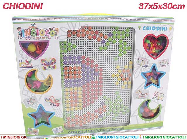 Gioco chiodini c/formine