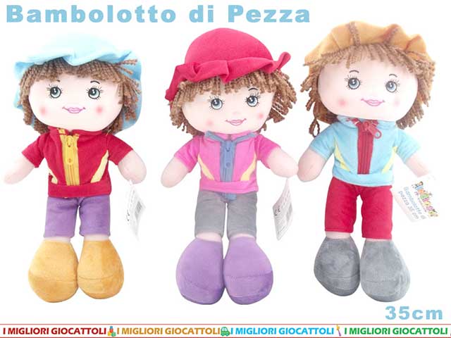 Bambolotto di pezza 35cm 101909