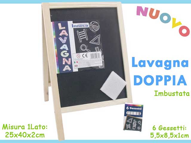 Lavagna gesso Innova nera 25x40x2 cm