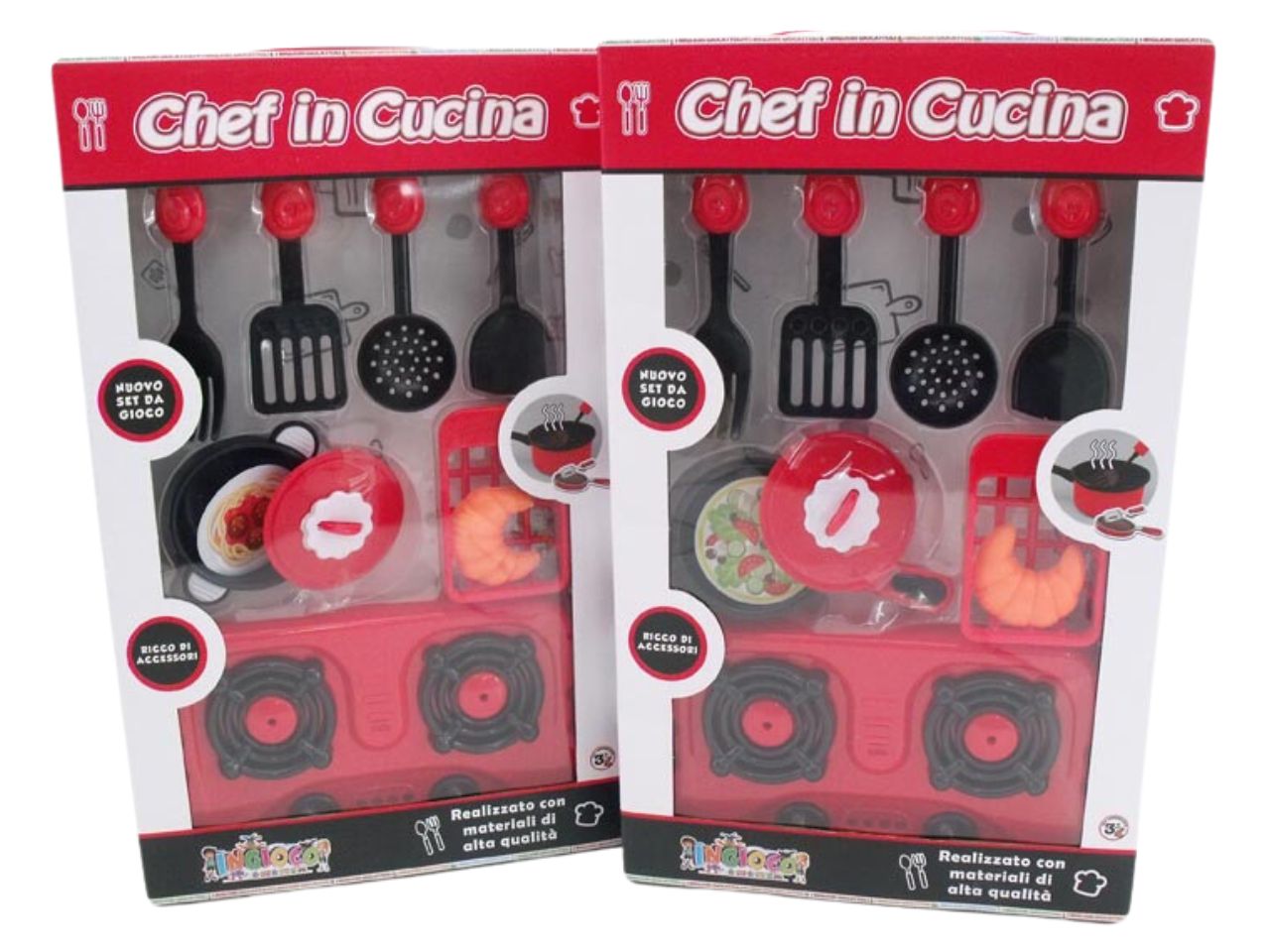 Cucina con 9 accessori
