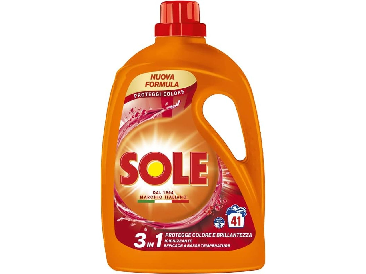 Sole detersivo liquido per bucato colore 41 lavaggi 1,845l