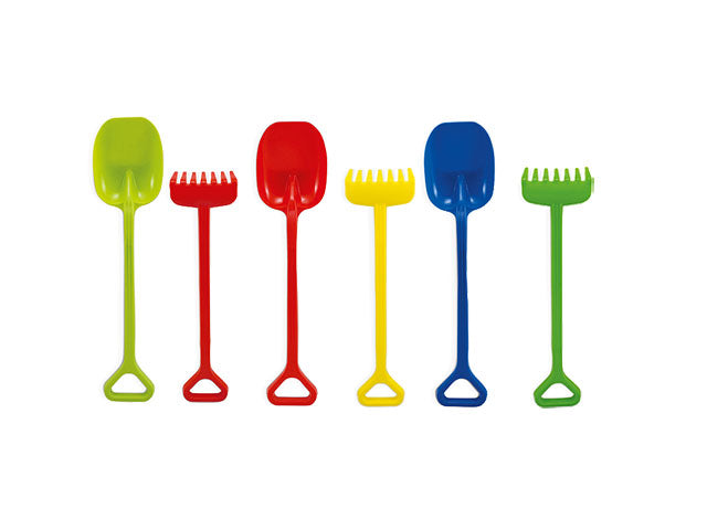 Set giochi da spiaggia rastrello e paletta 55,5cm