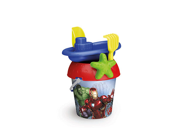 secchiello per bambini barchetta avengers diametro 18cm
