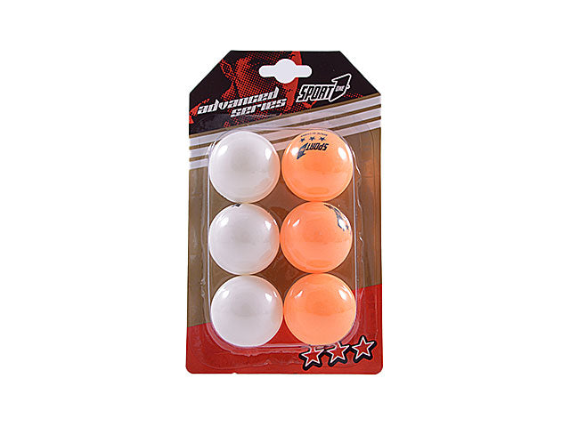 Palline ping pong 6pz 40mm 708800116