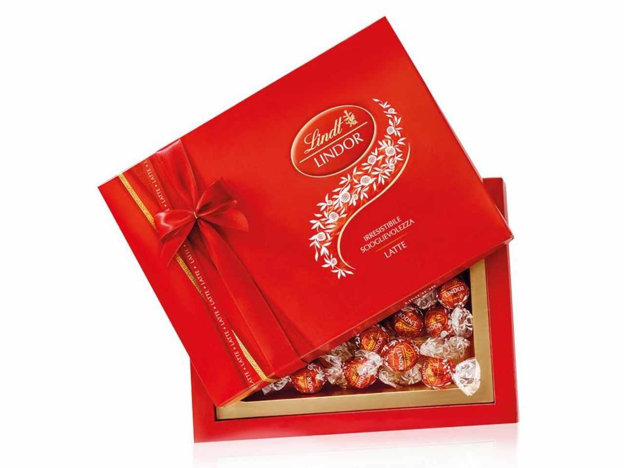 Scatola lindor latte 312gr