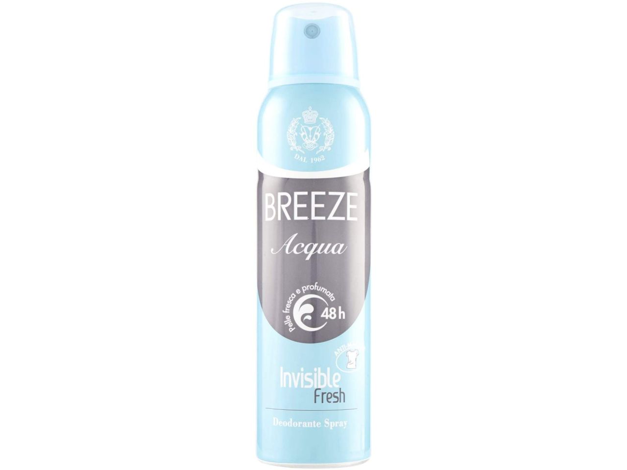 Breeze deodorante spray 150ml acqua