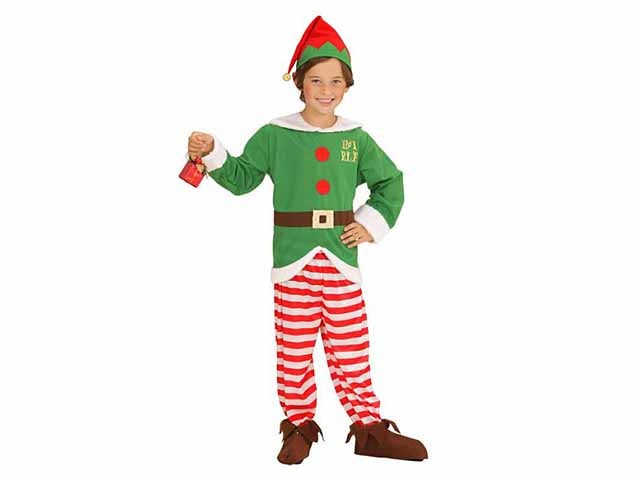 Costume elfo 116cm 4-5 anni 00005