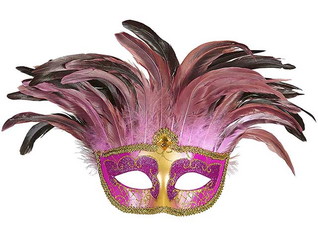 Maschera contessa rosa 04715