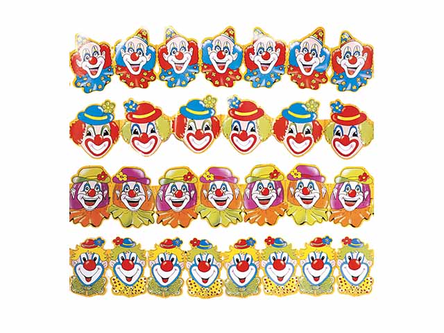 festone clown 3mt 2155v