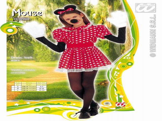 Costume topina tg.8-10anni 36717