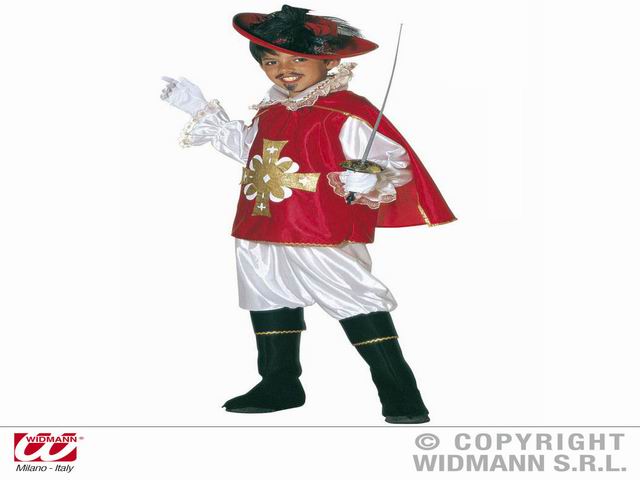Costume moschettiere tg.8-10anni 38667