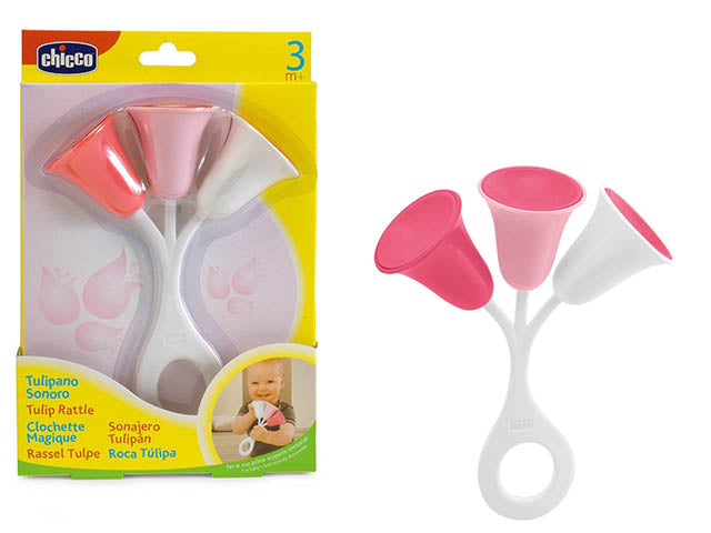 Chicco gioco tulipano sonoro rosa 2310