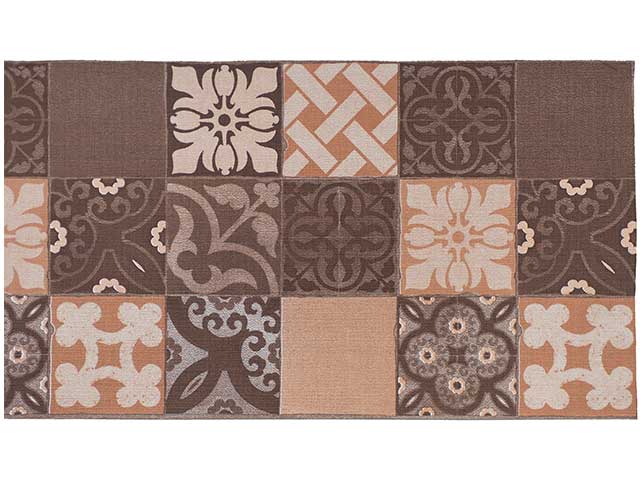 tappeto 50x180cm marrone 001i00804002