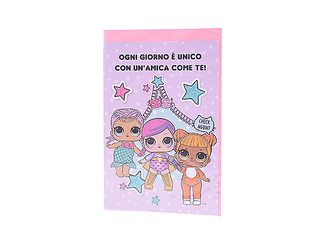 Biglietto auguri lol surprise