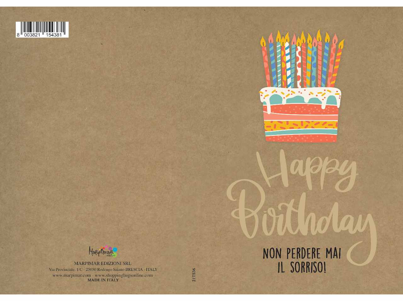 biglietto compleanno special kraft