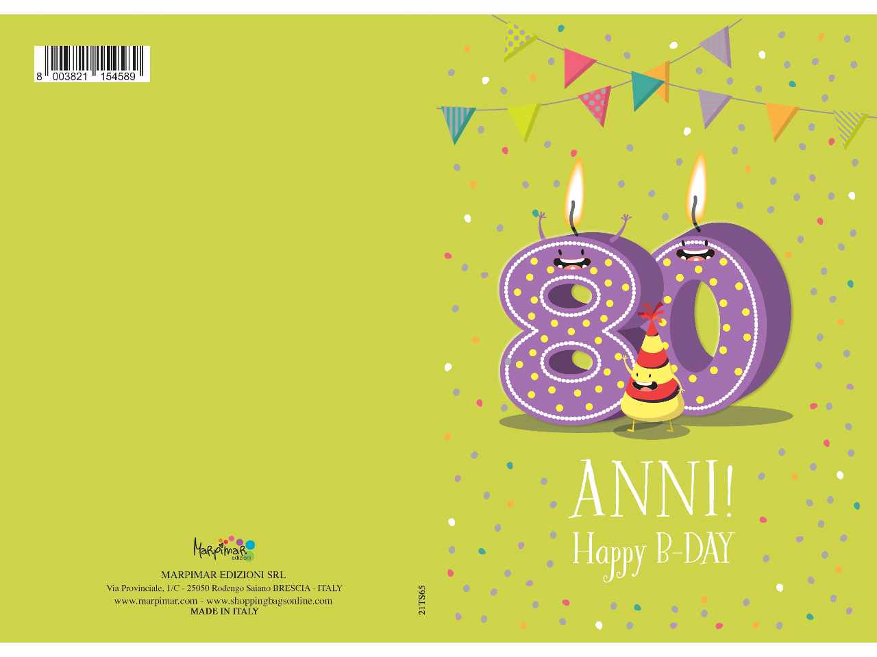biglietto 80 anni special