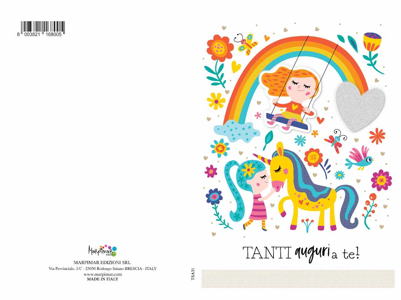 Biglietto compleanno kids special
