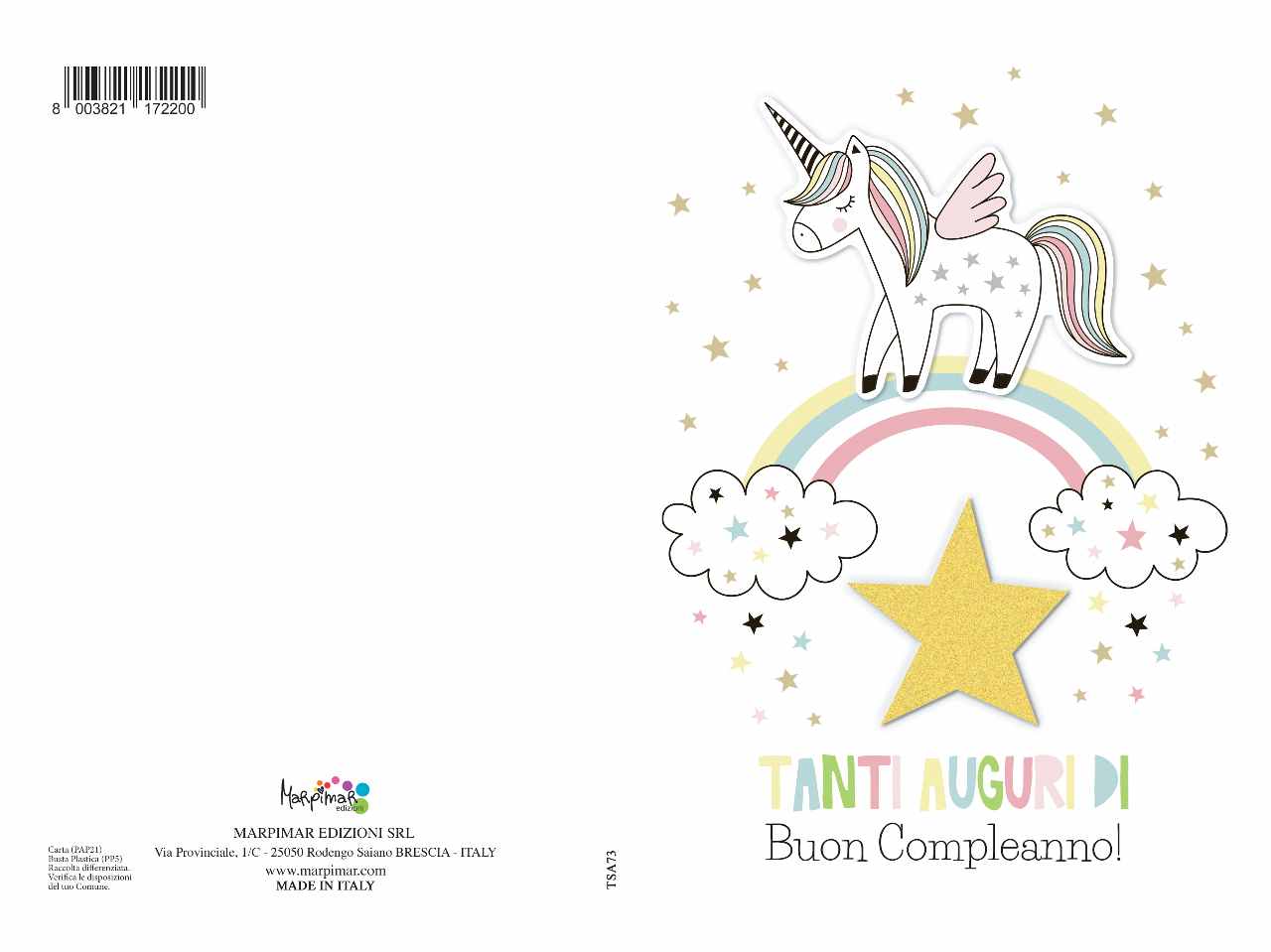 Biglietto compleanno kids special