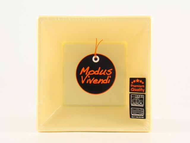 Modus v.avorio piatto 6 pezzi 18x18cm127932