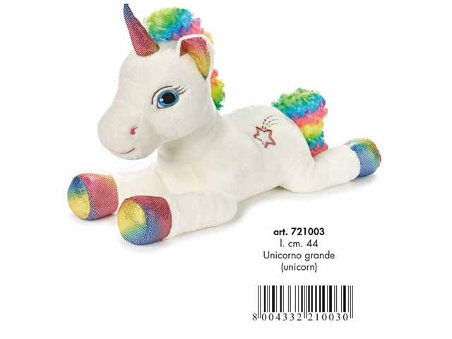 peluche unicorno grande 721003
