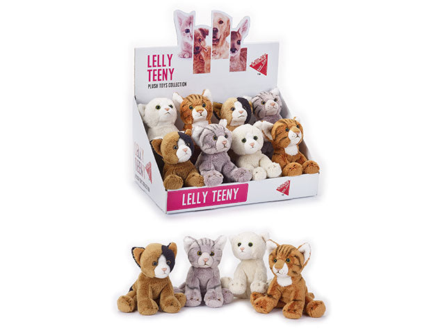 peluche lelly teeny gatto seduto 721116