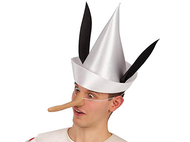 Cappello burattino tessuto 06101