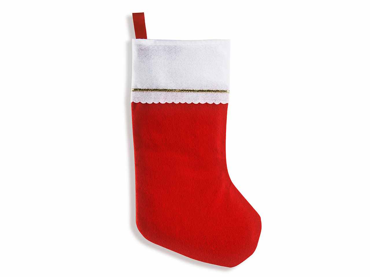 Calza natale in feltro 48cm