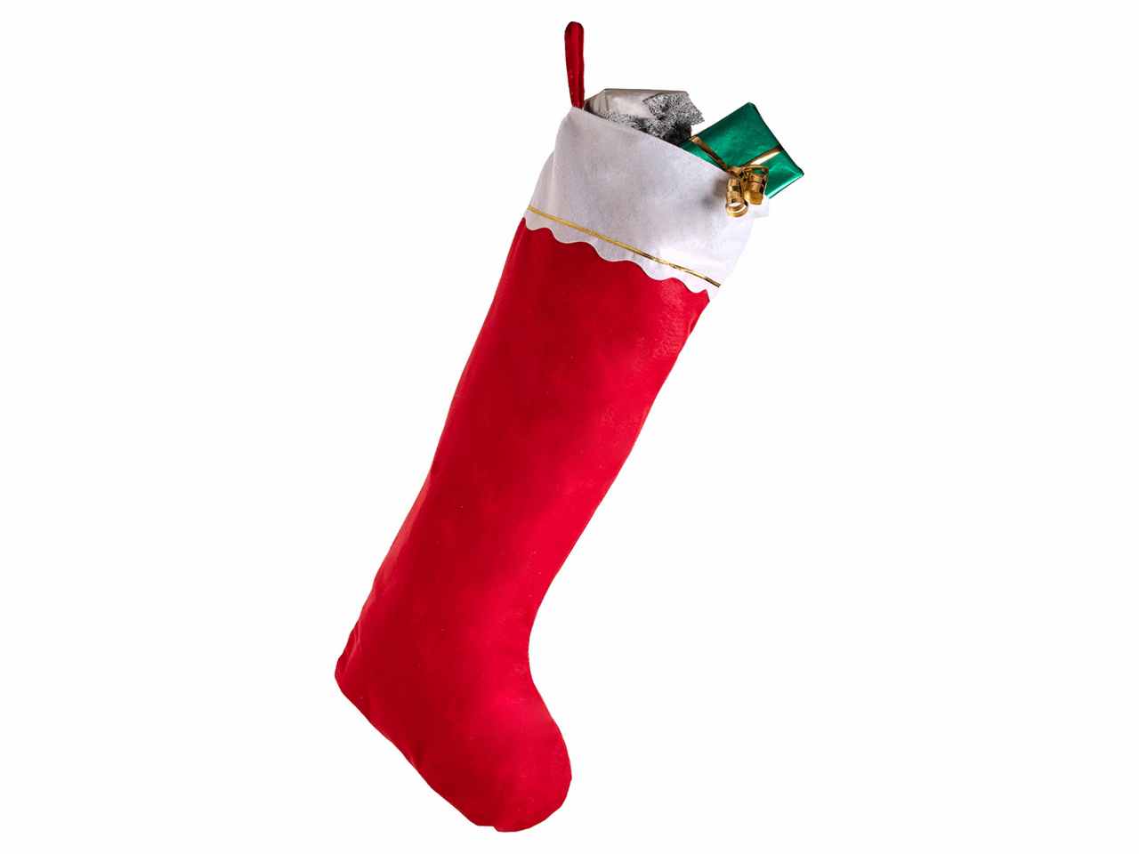 Calza natale in feltro 100cm