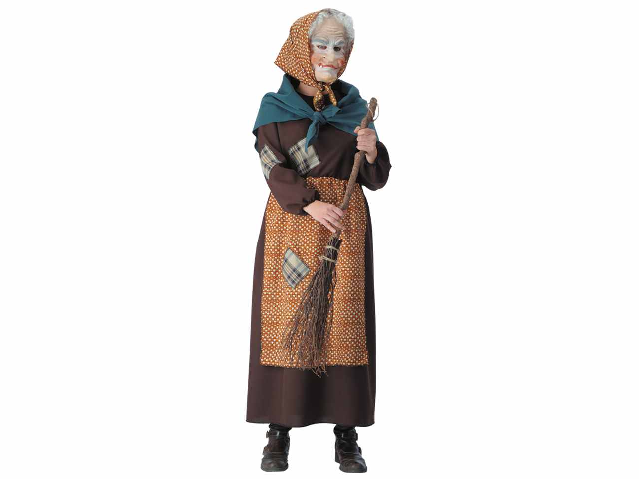 Costume befana taglia unica m-xl