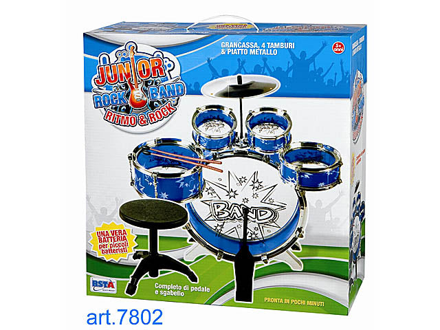Batteria rock  jazz 7802