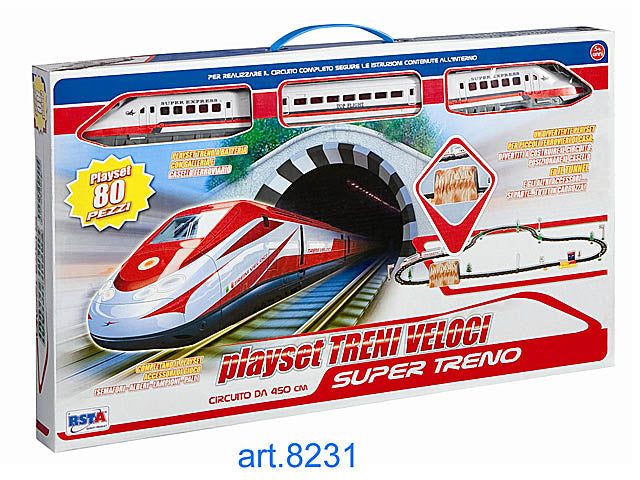 Playset grande treni veloci 8231