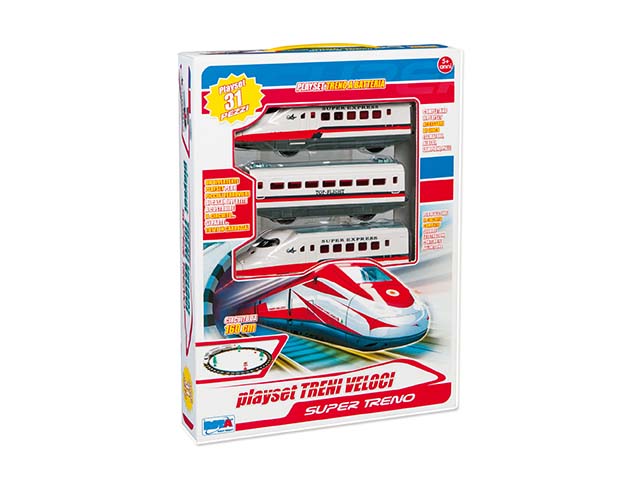 playset treni veloci 160cm 8250