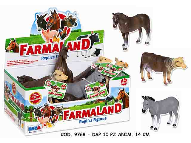 Animali fattoria 14cm 9768