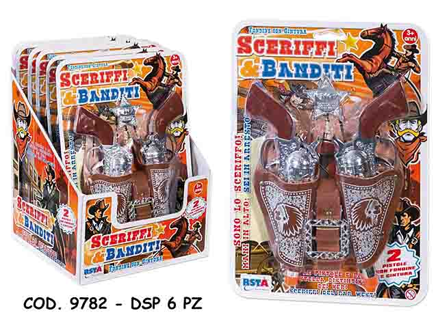 Set sceriffi e banditi 9782