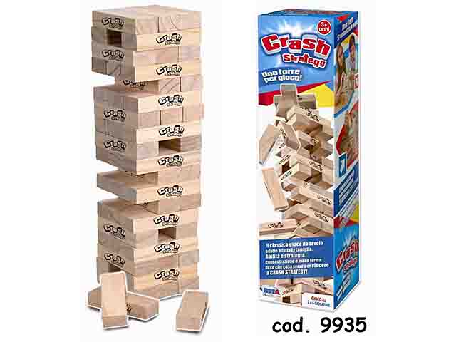 torre in legno crash strategy 9935