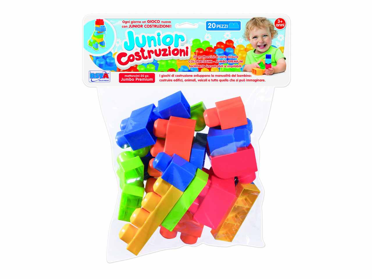 tpx junior costruzioni 20pz 10435