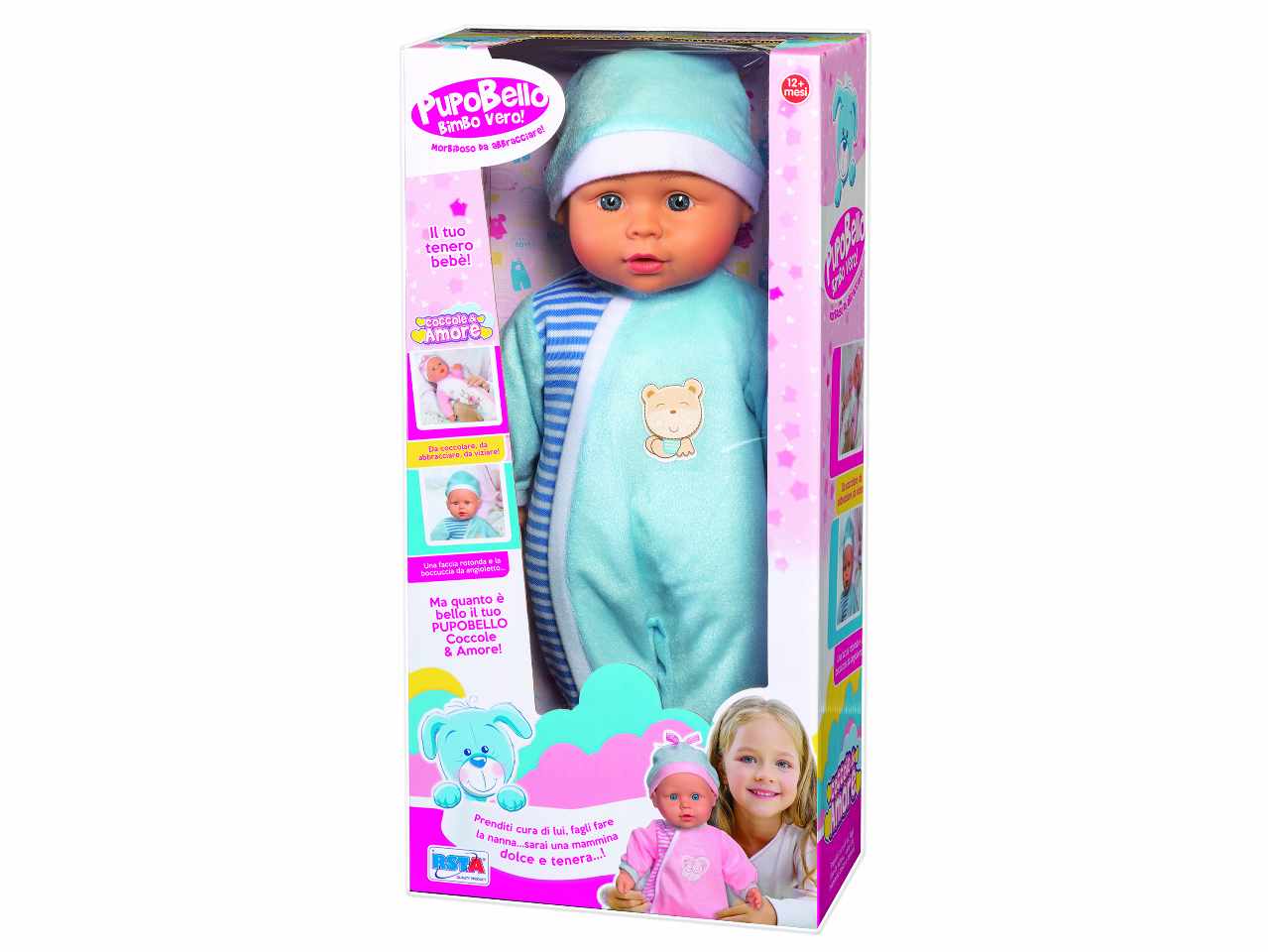 Pupobello 40cm coccole e amore 10708