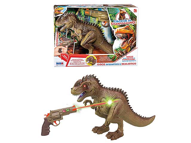 caccia al gigantosauro c/pistola 11191