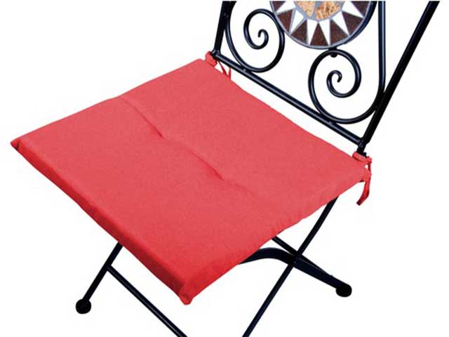 cuscino antim.per sedia rosso 730/45