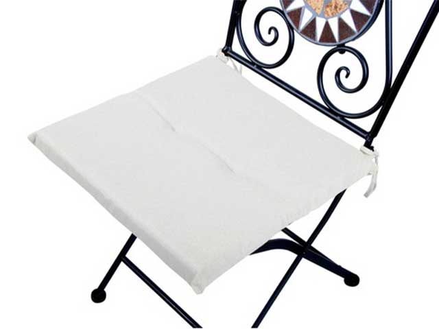 Cuscino antim.per sedia bianco 730/46