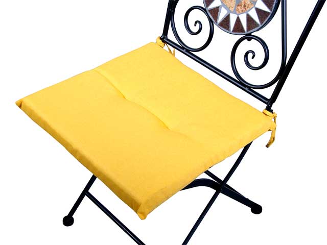 Cuscino antim.per sedia giallo 730/47