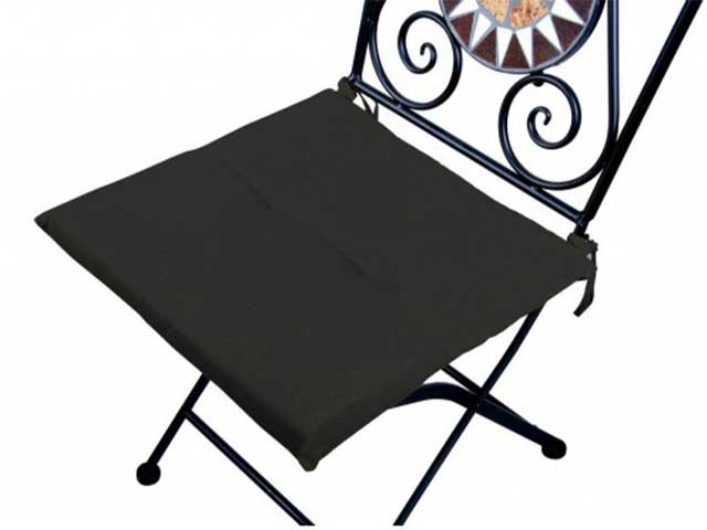 cuscino antim.per sedia nero 730/49