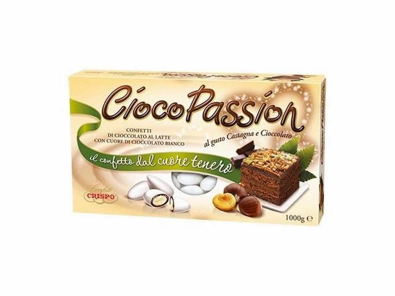 ciocopassion confetti 1kg castagna e cioccolato