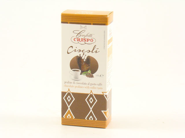 Ciocolì al caffè espresso 100gr dragées al gusto di caffè espresso ricoperti di cioccolato fondente