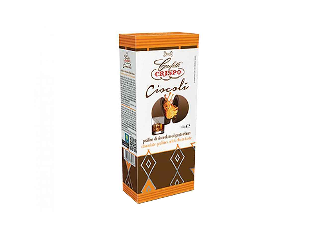 Ciocolì al rhum 100gr dragées al gusto di rhum ricoperti di cioccolato al latte