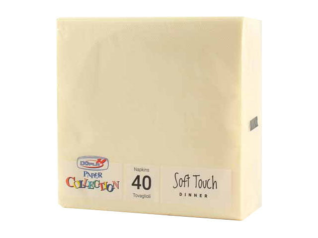 crema tovagliolo 38x38 40 pezzi 18277